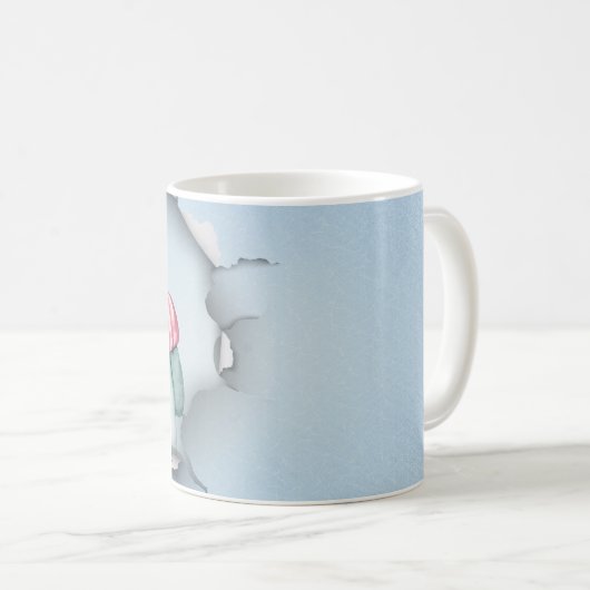 Süße Wintertasse 3D Kaffeetasse (VorderseiteRechts)