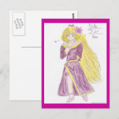 Süsse Wise Ran Postkarte (Vorne/Hinten)