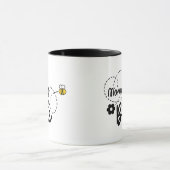 Süße Wortkunst für werdende Mütter Tasse (Zentrum)
