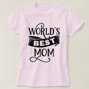 Süße Wortkunst Weltbeste Mutter T-Shirt