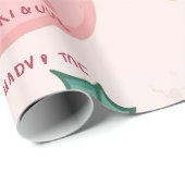 Süße, wunderliche, festliche Musterillustration Geschenkpapier (Rolleneckpunkt)