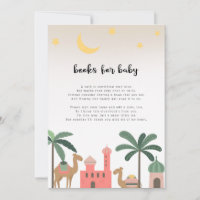 Süße Wüsten-Kamel-Bools für Baby-Karte