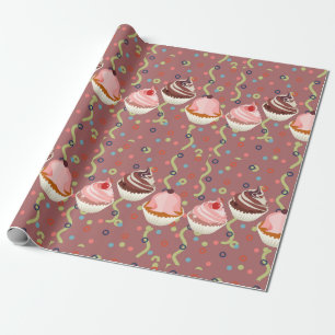 Süße Wüstenmuster Geschenkpapier