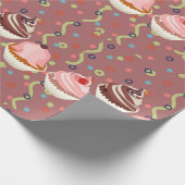 Süße Wüstenmuster Geschenkpapier (Ecke)