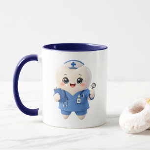 Süße Zahn-Krankenschwester-Kaffeetasse Zahnarztg Tasse