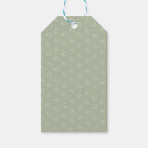 Süße Zahn-Verpackungspapier Geschenkanhänger
