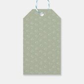 Süße Zahn-Verpackungspapier Geschenkanhänger (Rückseite)
