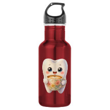 Süße Zahnarzt-Coffee-Liebhaber-Kawaii-Figur