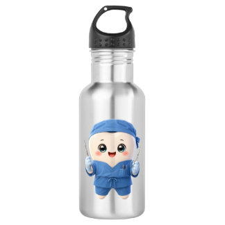 Süße Zahnchirurg-Flasche – Lustiges Zahnarztgesche Edelstahlflasche