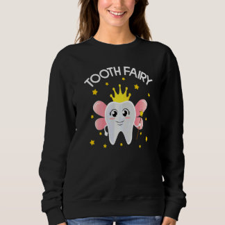 Süße Zahnfee Halloween-Kostüm für Frauen Mädchen Sweatshirt
