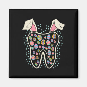 Süße Zahnfee Ostern Lustige Zähne Zahnarzt Dental Magnet