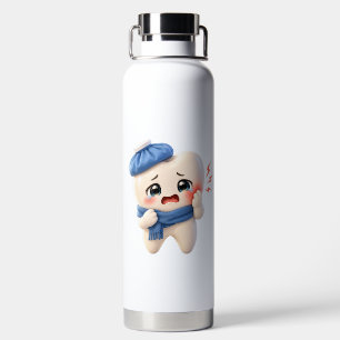 Süße Zahnschmerzen-Zahn-Isolierwasserflasche Trinkflasche