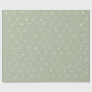 Süße Zahnverpackungspapier Geschenkpapier
