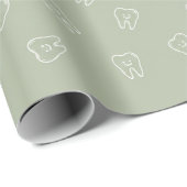 Süße Zahnverpackungspapier Geschenkpapier (Rolleneckpunkt)