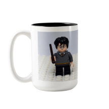 Süße Zauberer-Spielfigur-Tasse – Magie-Themen-Kaff