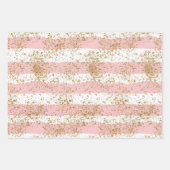 Süße Zebrawrap-Geschenkverpackung Geschenkpapier Set (Vorderseite 3)