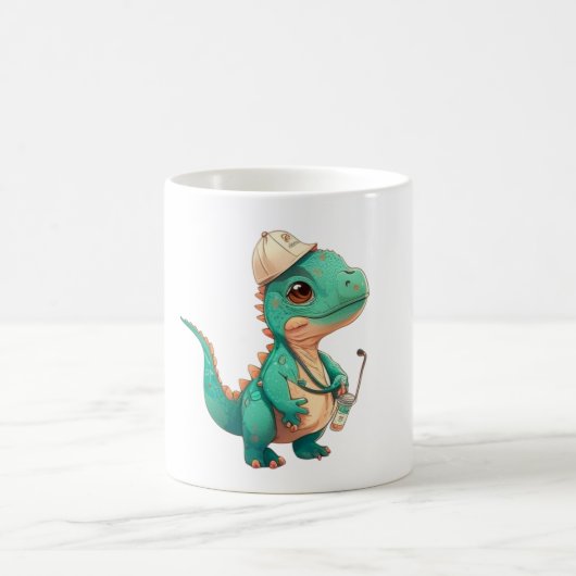 Süße Zeichentrickfigur Kaffeetasse (Mittel)