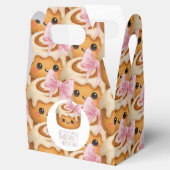 Süße Zimtschnecken-Mädchen-Geburtstagsfeier Geschenkschachtel (Geöffnet)