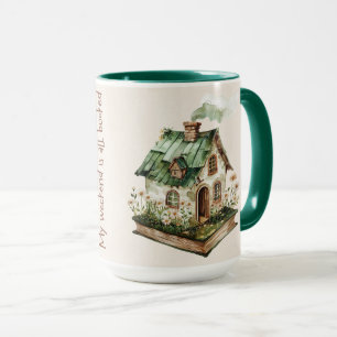Süße Zitat-Hülle für Bücherliebhaber Tasse