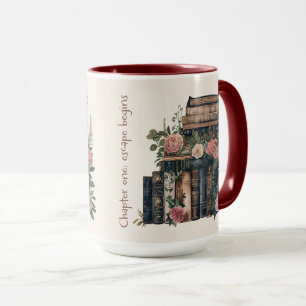 Süße Zitat-Hülle für Bücherliebhaber Tasse