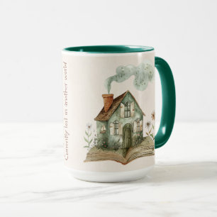 Süße Zitat-Hülle für Bücherliebhaber Tasse