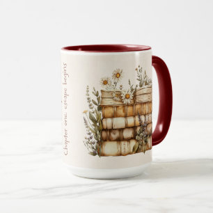 Süße Zitat-Hülle für Bücherliebhaber Tasse