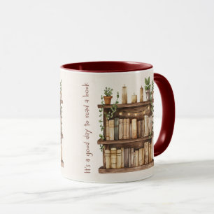 Süße Zitat-Hülle für Bücherliebhaber Tasse