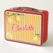 Süße Zitronenscheibe Namens Lunchbox (Vorderseite)