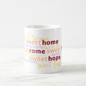 Süße Zuhause-ReihenTasse Kaffeetasse (Mittel)
