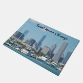süße Zuhausechicago-Fußmatte Fußmatte (Schrägansicht)