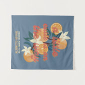 Süsse zum Thema Kinderdusche Wandteppich (Vorderseite (Horizontal))