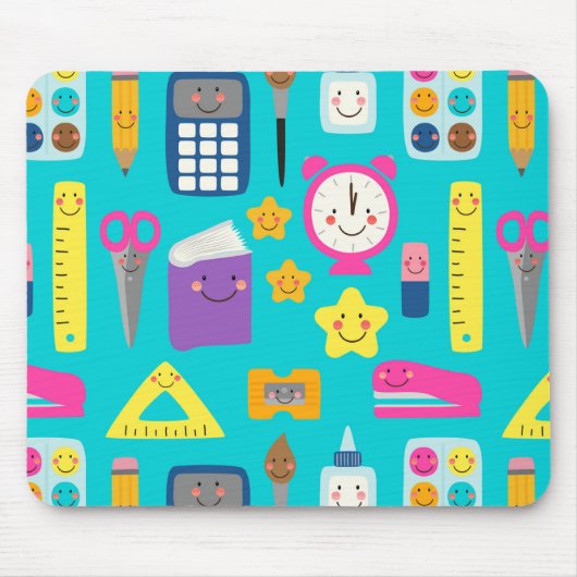 Süße Zur-Schule-Kawaii-Klassenzimmer-Ausrüstung Mousepad (Vorne)