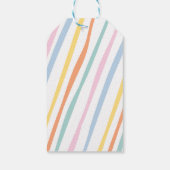 Süssen Crayon Art Paper Farbiges Party Geburtstag Geschenkanhänger (Rückseite)