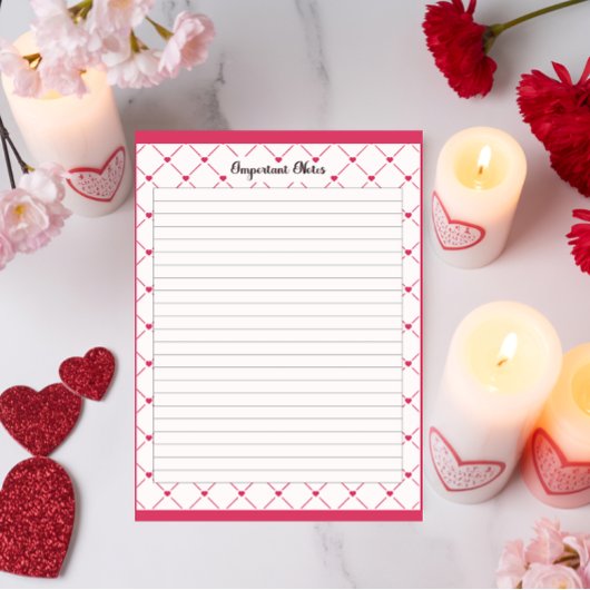 Süssen für die Schulung Notizblock