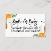 Süssen Orangen bringen Buchkarte Begleitkarte (Vorderseite)