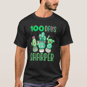 Süßer 100 Tage Schärferer Kaktus 100. Schultag T T-Shirt