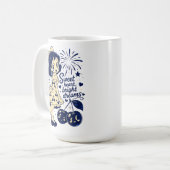 Süßer 4. Juli Unabhängigkeitstag Kaffeetasse (Vorderseite Links)