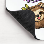 Süßer aber unartiger Faultier Mousepad (Ecke)
