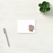 Süßer aber unartiger Faultier Post-it Klebezettel (Büro)