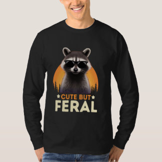 Süßer aber verwilderter Tierjunge, lustiges Kleink T-Shirt