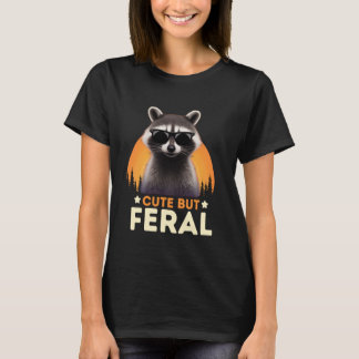 Süßer aber verwilderter Tierjunge, lustiges Kleink T-Shirt
