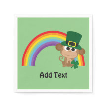 Süßer Affe Leprechaun