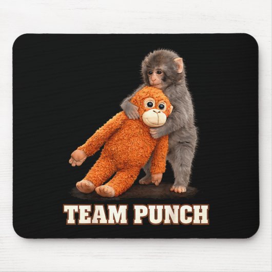 Süßer Affe schlägt Baby-Grafik-Team schlägt großar Mousepad (Vorne)