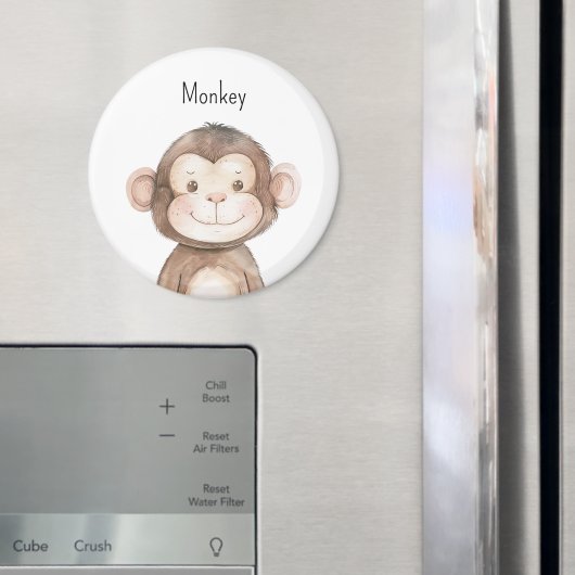 Süßer Affe Tier Magnet (In Situ (Kühlschrank))