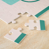 Süßer Alphabet-Buchstabe "E" Elefant Puzzle (Seite)