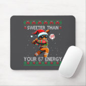 Süßer als dein 67 Energy Gingerbread Baseball C Mousepad (Mit Mouse)