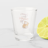 Süßer als Kürbiskuchen Schnapsglas (Rückseite)