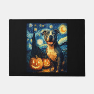 Süßer Amerikanischer Staffordshire Terrier Hund Ha Fußmatte