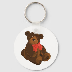 SÜßER ANBETERNSWERTER TEDDYBÄR SCHLÜSSELANHÄNGER
