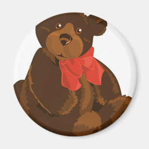 SÜßER ANBETERUNGSWÜRDIGER TEDDYBÄR MAGNET